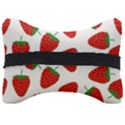 Seamless Pattern Fresh Strawberry Seat Head Rest Cushion View2