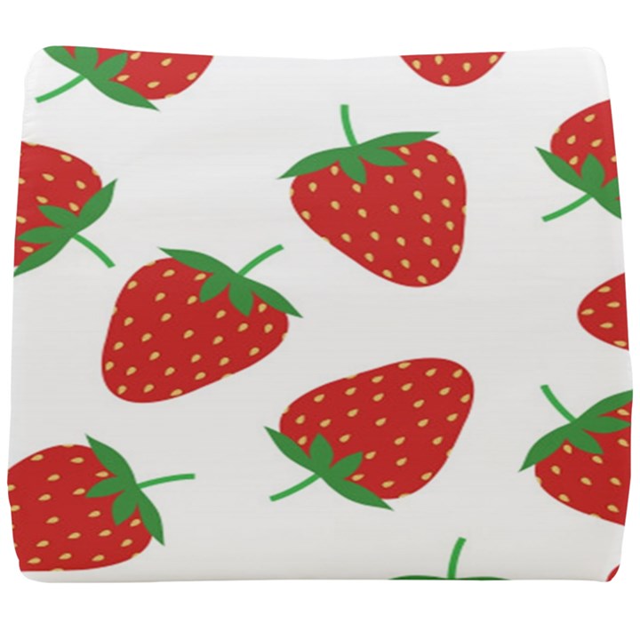 Seamless Pattern Fresh Strawberry Seat Cushion