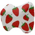 Seamless Pattern Fresh Strawberry Head Support Cushion View4