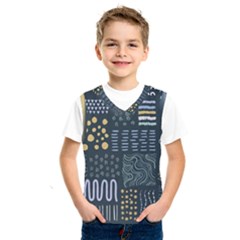 Mixed Background Patterns Kids  Sportswear by Vaneshart