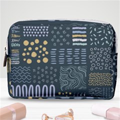 Mixed Background Patterns Make Up Pouch (medium) by Vaneshart