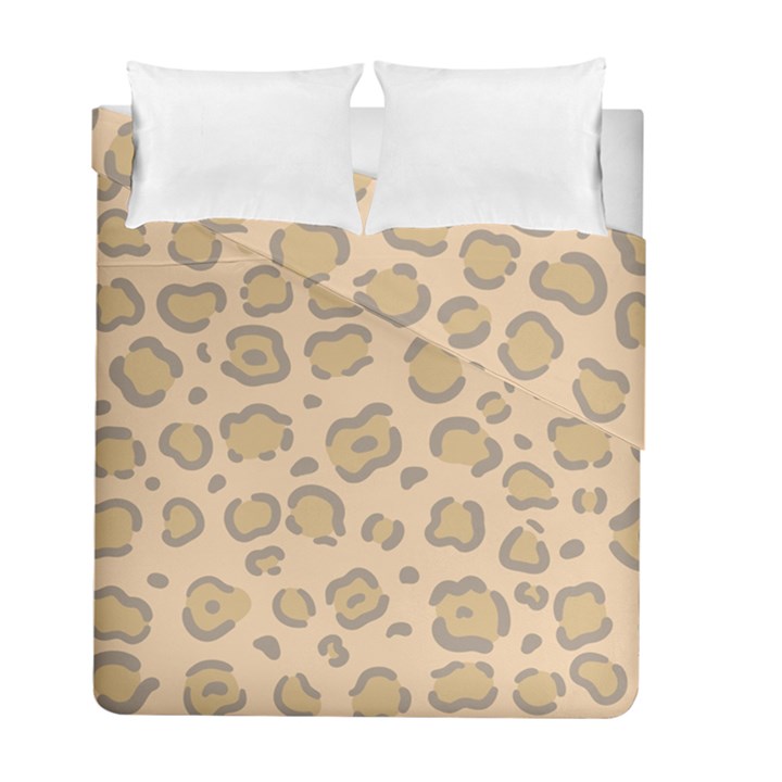 Leopard Print Duvet Cover Double Side (Full/ Double Size)