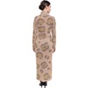 Leopard Print Turtleneck Maxi Dress View2