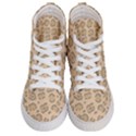 Leopard Print Men s Hi-Top Skate Sneakers View1