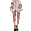 Vector Hand Drawn Cosmos Flower Pattern Skater Skirt View1