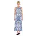 Boho Pattern Style Graphic Vector Sleeveless Maxi Dress View2