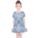 Boho Pattern Style Graphic Vector Kids  Simple Cotton Dress View1