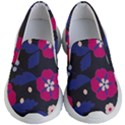 Vector Seamless Flower And Leaves Pattern Kids  Lightweight Slip Ons View1