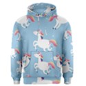 Unicorn Seamless Pattern Background Vector (2) Men s Pullover Hoodie View1