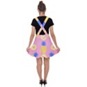 Pop Art Pineapple Seamless Pattern Vector Velvet Suspender Skater Skirt View2