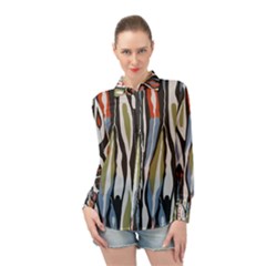 Borastapeter Scandinavian Designers Long Sleeve Chiffon Shirt