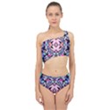 Marble Texture Print Fashion Style Patternbank Vasare Nar Abstract Trend Style Geometric Spliced Up Two Piece Swimsuit View1