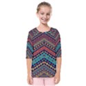 Ethnic  Kids  Quarter Sleeve Raglan Tee View1