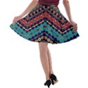 Ethnic  A-line Skater Skirt View2