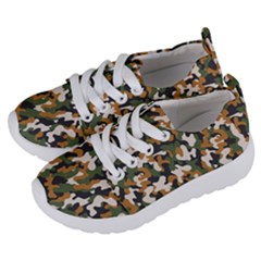 Vector Seamless Military Camouflage Pattern Seamless Vector Abstract Background Kids  Lightweight Sports Shoes by Vaneshart