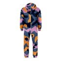 Camouflage Background Textile Uniform Seamless Pattern Hooded Jumpsuit (Kids) View2