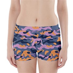 Camouflage Background Textile Uniform Seamless Pattern Boyleg Bikini Wrap Bottoms by Vaneshart