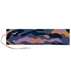 Camouflage Background Textile Uniform Seamless Pattern Roll Up Canvas Pencil Holder (l) by Vaneshart