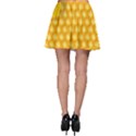 Abstract Honeycomb Background With Realistic Transparent Honey Drop Skater Skirt View2