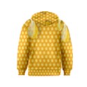 Abstract Honeycomb Background With Realistic Transparent Honey Drop Kids  Pullover Hoodie View2