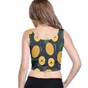 Seamless Pattern Pineapple Pattern Crop Top View3