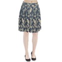 Birds Nature Design Pleated Skirt View1