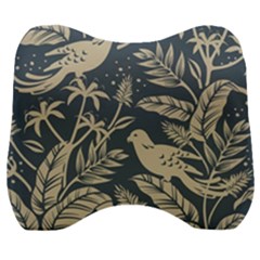 Birds Nature Design Velour Head Support Cushion by Vaneshart