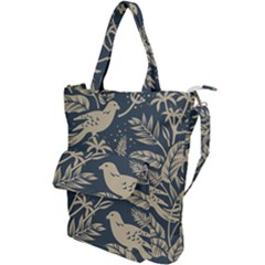 Birds Nature Design Shoulder Tote Bag by Vaneshart