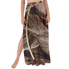 Foliage Circle Card Maxi Chiffon Tie-up Sarong