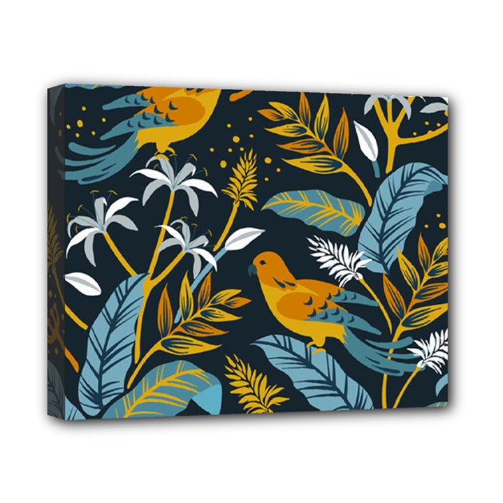 Birds Nature Design Canvas 10  x 8  (Stretched)