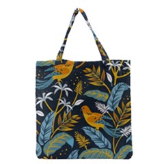 Birds Nature Design Grocery Tote Bag by Vaneshart