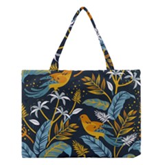 Birds Nature Design Medium Tote Bag by Vaneshart