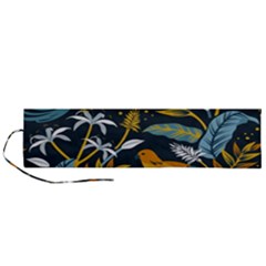 Birds Nature Design Roll Up Canvas Pencil Holder (l)