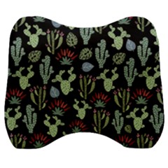 Cute Africa Seamless Pattern Velour Head Support Cushion by Vaneshart