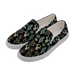 Cute Africa Seamless Pattern Women s Canvas Slip Ons by Vaneshart