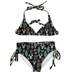 Cute Africa Seamless Pattern Kids  Classic Bikini Set by Vaneshart