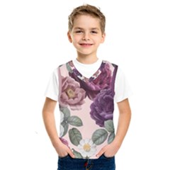 Romantic Floral Background Kids  Sportswear by Vaneshart