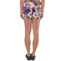 Romantic Floral Background Yoga Shorts View2