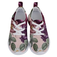 Romantic Floral Background Running Shoes by Vaneshart