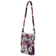 Romantic Floral Background Multi Function Travel Bag by Vaneshart