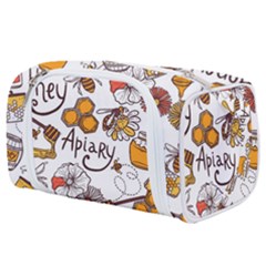 Honey Seamless Pattern Toiletries Pouch