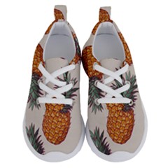 Seamless Pattern With Vector Illustrations Pineapples Running Shoes by Vaneshart