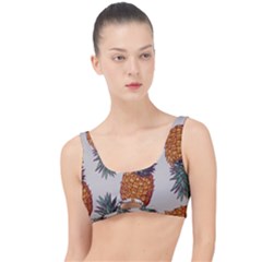 Seamless Pattern With Vector Illustrations Pineapples The Little Details Bikini Top