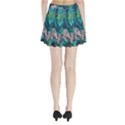 Seamless Abstract Pattern With Tropical Plants Pleated Mini Skirt View2