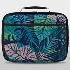 Seamless Abstract Pattern With Tropical Plants Full Print Lunch Bag by Vaneshart