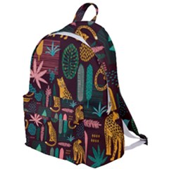 Vector Seamless Pattern With Leopards The Plain Backpack