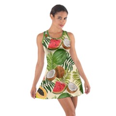 Tropical Pattern Background Cotton Racerback Dress by Vaneshart