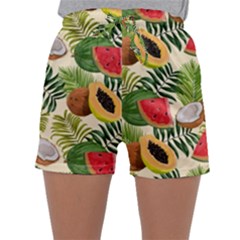 Tropical Pattern Background Sleepwear Shorts by Vaneshart