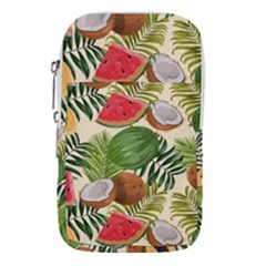 Tropical Pattern Background Waist Pouch (large)