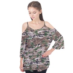 Fabric Camo Protective Flutter Tees